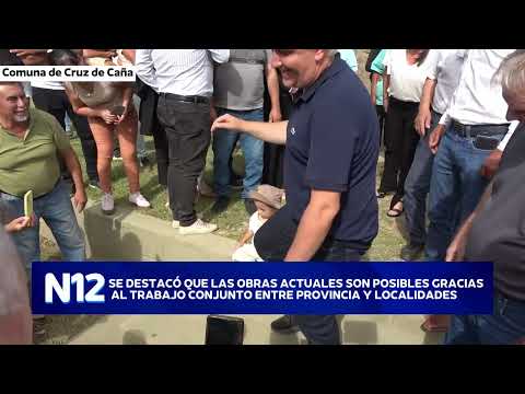 🏛️ Visita del Gobernador Martín Llaryora a la Comuna de Cruz de Caña – Discurso