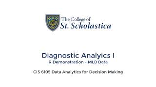 R - Diagnostic Analytics I