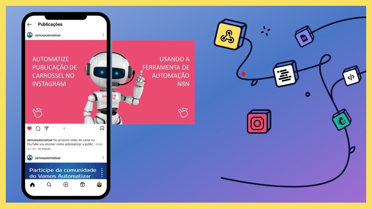Publicar em carrossel no Instagram com n8n