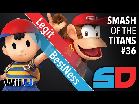 Smash of the Titans #36 - Winner Quarters: BestNess (Ness) vs CL|Legit (Diddy Kong)
