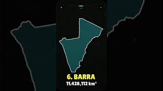 OS 10 MAIORES MUNICÍPIOS BAIANOS | #SHORTS #viral