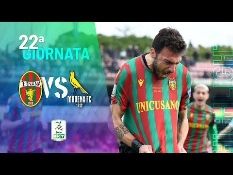 FC Modena 2-1 Ternana Calcio Terni :: Resumos :: Vídeos 