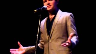 Damian McGinty performing 