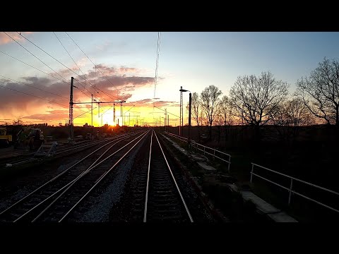 Führerstandsmitfahrt Dresden Neustadt Gbf - Falkenberg / Elster 1080p60fps