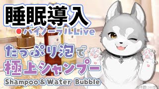 🛑【Binaural/ダミーヘッドマイク】本気で眠りたい人のための爽やか泡シャンプー  2025.12.10【にじさんじ/鈴木勝】