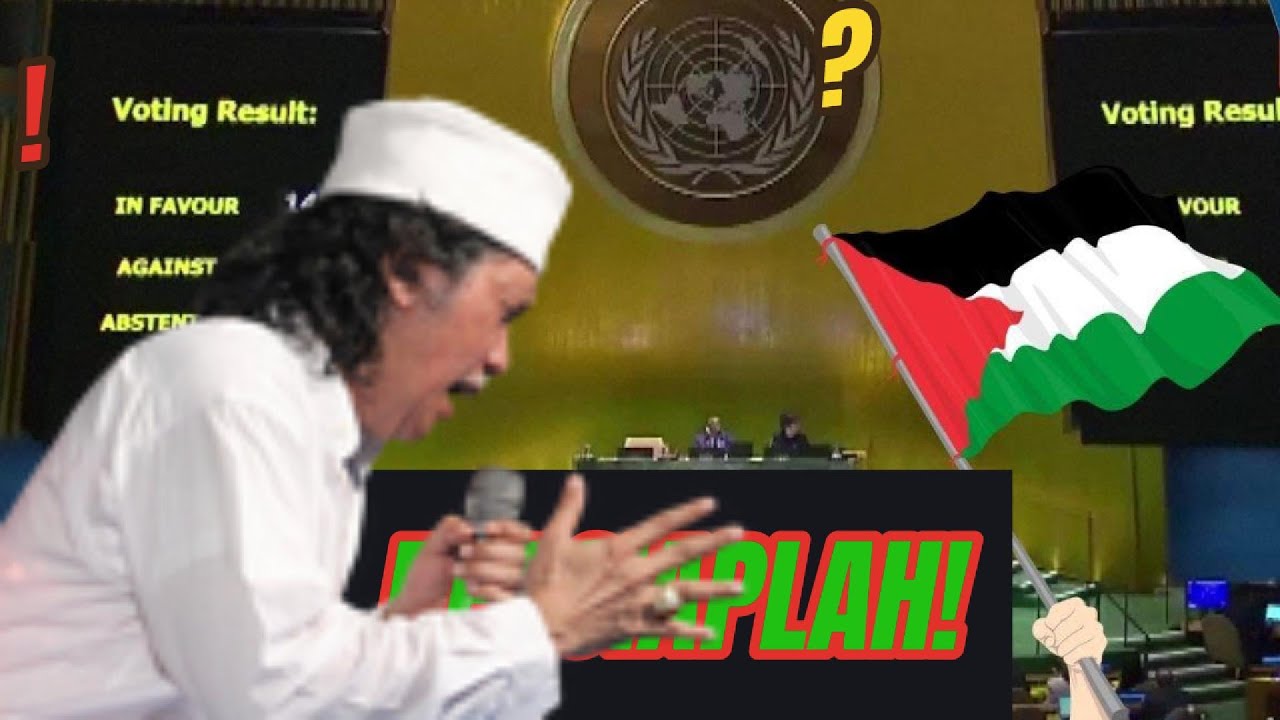PALESTINA MERDEKA, ISRAEL KINI MENGINCAR MEKKAH! CAK NUN