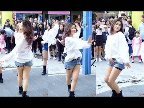 2018.04.29 댄스팀 유에이(U.A): 소이 - Holiday+비밀정원 #홍대앞 걷고싶은거리 버스킹#