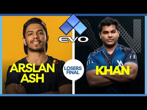 Losers Final Arslan Ash vs KHAN EVO 2022 Tekken 7 USA