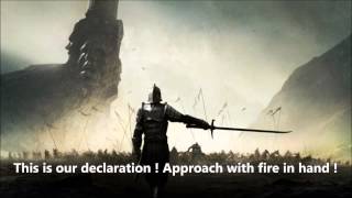 Crimson Shadows - In the Eve of the Battle & Freedom And Salvation (with lyrics)