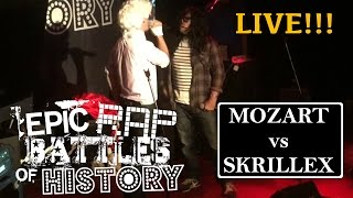 MOZART vs SKRILLEX - Epic Rap Battles of History Live World Tour 2015 @ The Whisky