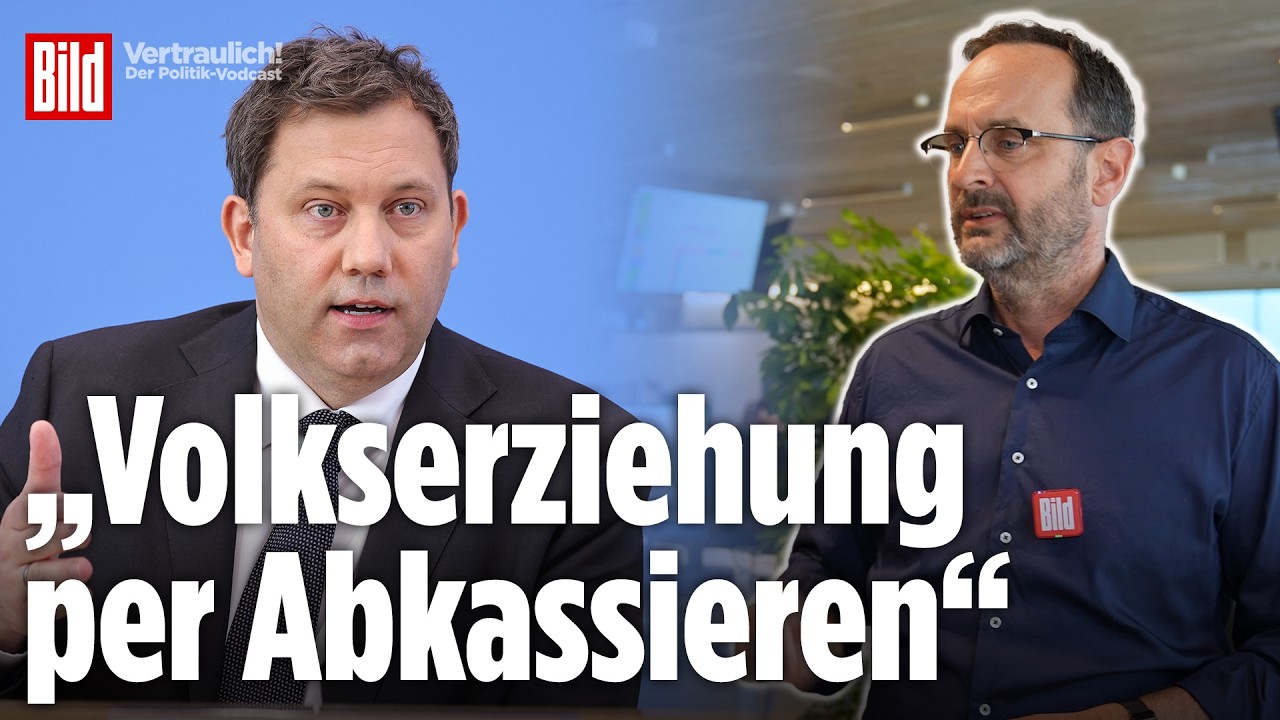 Zuckersteuer sorgt für Wut: BILD-Chefautor kritisiert Regierung scharf | Vertraulich-Clips