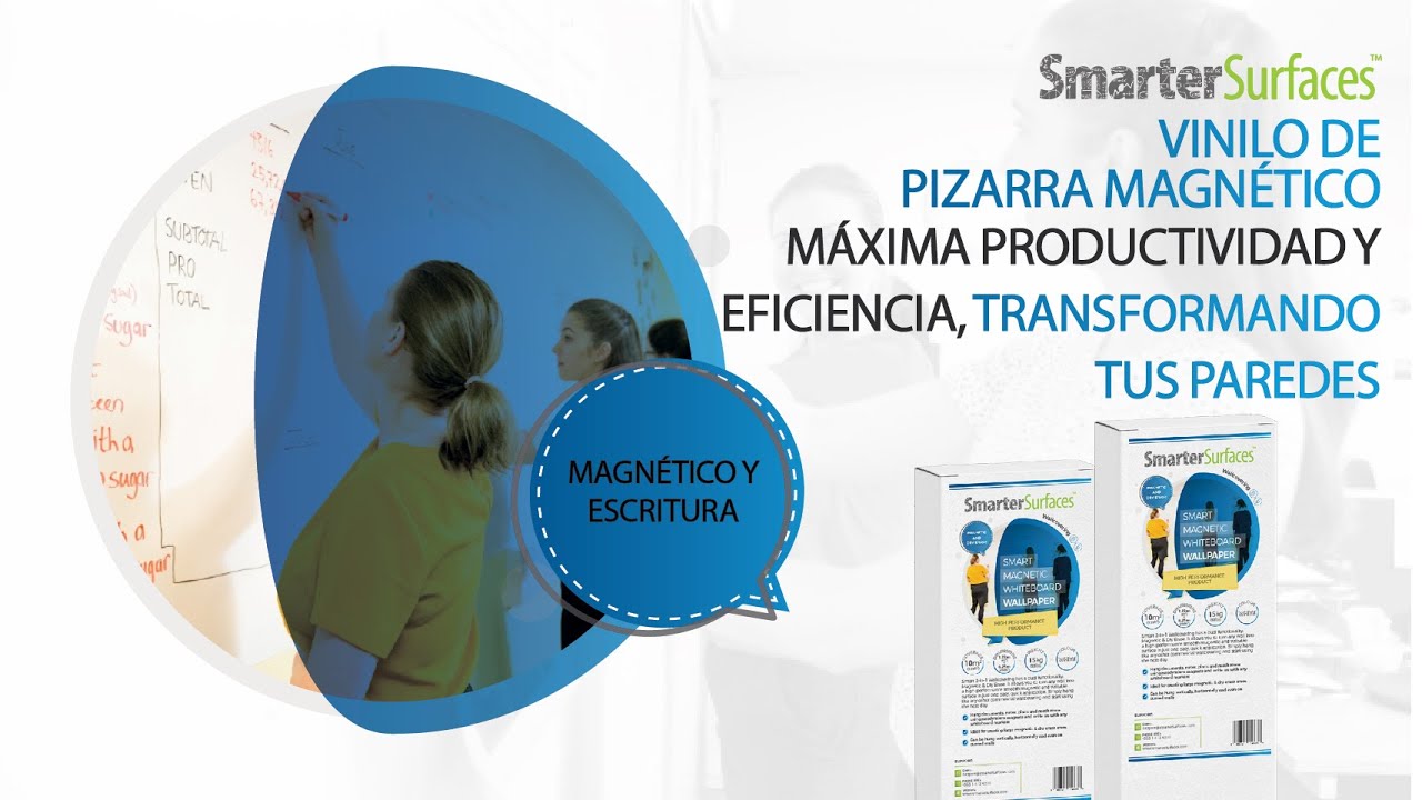Vinilo pizarra magnética | Vinilos magnéticos