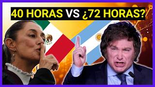 MILEI vs SHEINBAUM: ¿Quién tiene mejor REFORMA LABORAL y mejor FUTURO para su país?