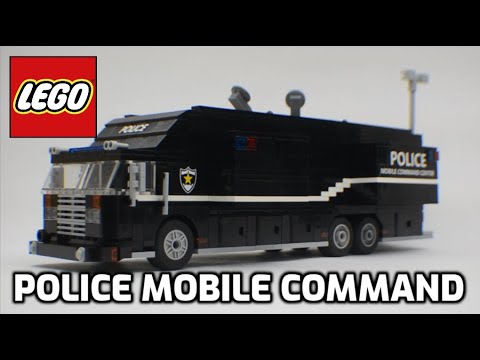 LEGO Police Mobile Command Center Custom Moc