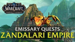 World of Warcraft: Zandalari Empire Emissary Quests