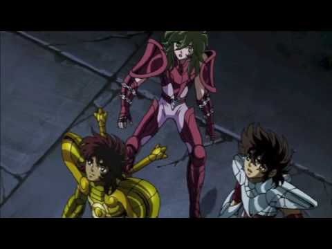 Reunión de las 12 armaduras doradas - Los caballeros dorados se sacrifican