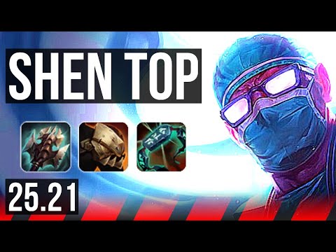 SHEN vs DARIUS (TOP) | Dominating | NA Master | 25.21
