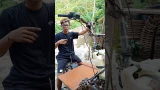 Download lagu MOTOR Ojek kayu Bermuatan Kayu Balken besar... mp3