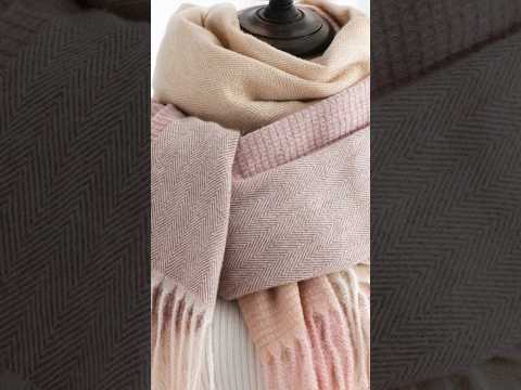 Plain cotton solid scarves