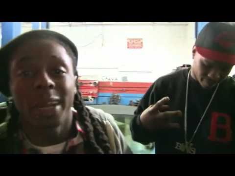 Lil Wayne Behind The Scenes "Blood Niggaz" Platinum Motorsport