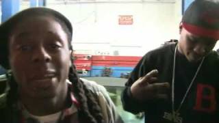 Lil Wayne Behind The Scenes &quot;Blood Niggaz&quot; Platinum Motorsport