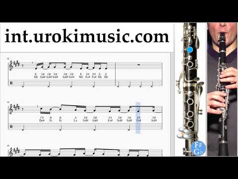 Best Part Of Me Clarinet Tabs - Ed Sheeran feat Yebba Best Part Of Me Notes Solo Tutorial