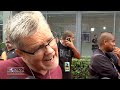 Freddie Roach says Mayweather got ass kicked in.