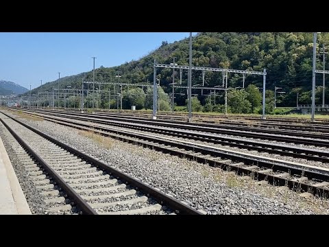 CHIUSURA DEL GOTTARDO, la DESOLAZIONE e la DESERTIFICAZIONE A CHIASSO SMISTAMENTO (14 agosto)