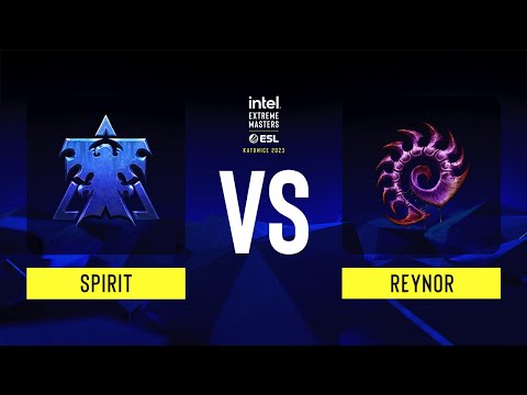 SC2 - Spirit vs Reynor - IEM Katowice 2023 - Group B