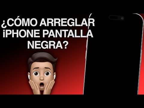¿Qué hacer y Cómo arreglar iPhone PANTALLA NEGRA?