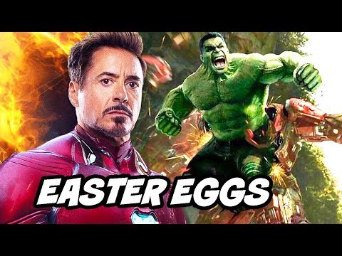 Avengers Endgame Easter Eggs and Scenes Breakdown Part 1