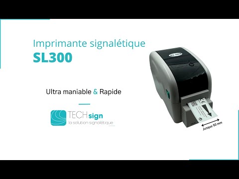 Imprimante signalétique SL300 - rapide et fiable pour étiquettes petits formats, largeur jusqu'à 50mm_1