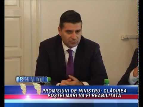Alexandru Petrescu CEO Posta Romana - Vizita la TIMISOARA, 28 februarie 2015