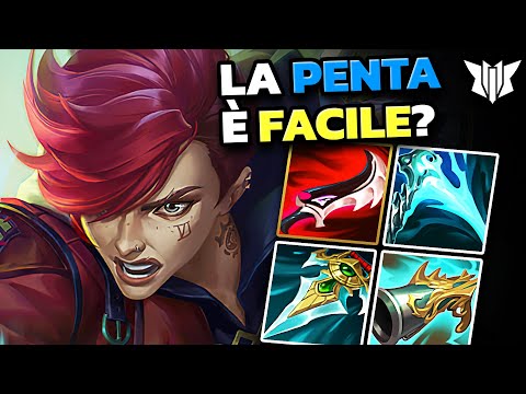 FARE PENTA con VI sarà FACILISSIMO - League of Legends ITA