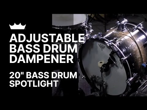 Adjustable Bass Drum Dampener - 20" Bass Drum Spotlight | Remo