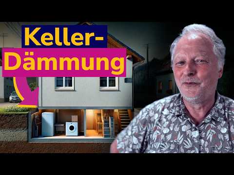 Kellerdämmung im Altbau in 15 Min verstehen [Arnold Drewer - Richtig Dämmen]