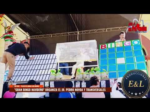 GRAN BINGO NAVIDEÑO ORGANIZA EL JR. PEDRO NOVOA Y TRANSVERSALES 2025 SAN MIGUEL CAJAMARCA PERÚ 🇵🇪