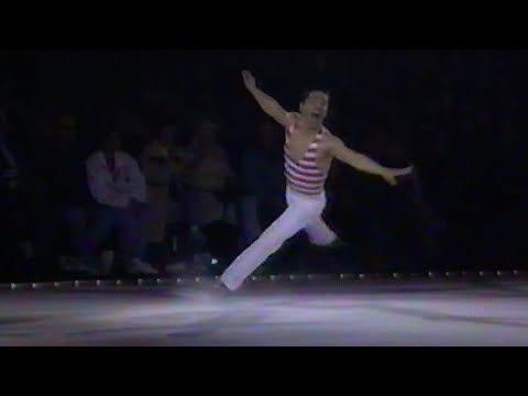Rudy Galindo skates to the Village People! (In the Navy, Macho Man, YMCA) - '98 Great Skate Debate