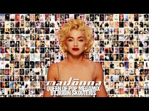 Madonna - Robin Skouteris Queen Of Pop Megamix (Fan Music Video)
