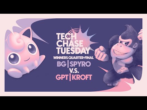 Spyro (Jigglypuff) vs Kroft (Donkey Kong) | Winners Quarter-Final | Tech Chase Tuesday 15 | Ultimate