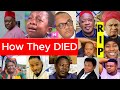 100 Famous Nollywood Actors Who Died In Each Year 2010 2024