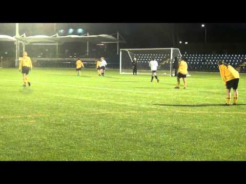 Megan Loughran scores for Corinthians v Gymnasium (7-1) 4th December 2011