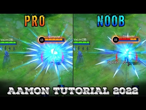 AAMON TUTORIAL 2022 || TIPS & TRICK COMBO AAMON FOR EARLY GAME BY TOP GLOBAL AAMON 2022 !!
