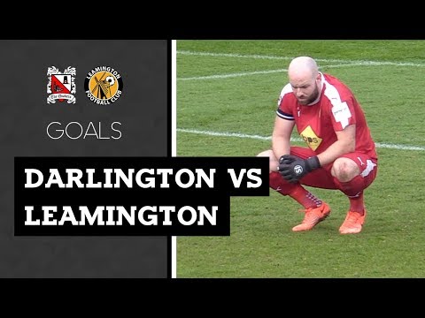 Goals: Darlington v Leamington