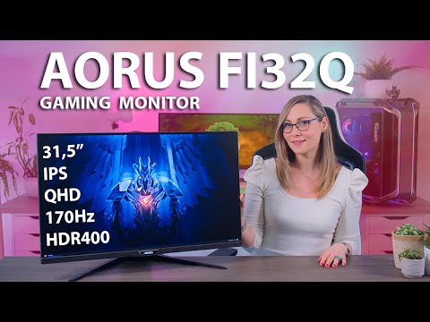 External Review Video B6OItJ9NIBE for Gigabyte AORUS FI32Q 32" QHD Gaming Monitor (2021)