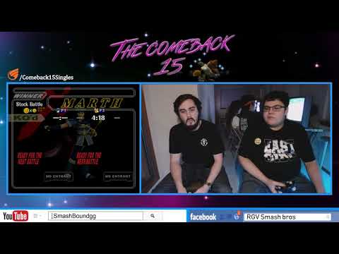 The Comeback 15 ssbm - NitroLibre vs Castbros - Winners R1