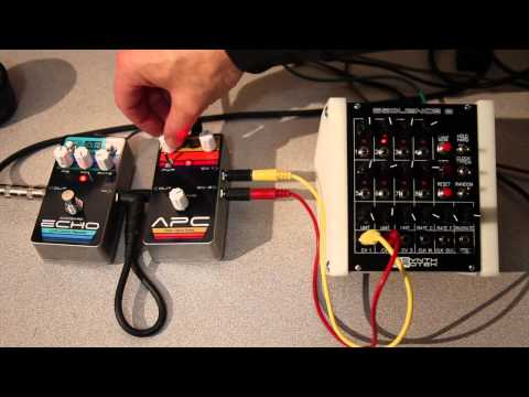 New! Synthrotek Atari Punk Console Aluminum APC Lo-Fi Square Wave Synth.