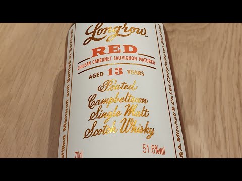 Malt Box Whisky Review 86 - Longrow RED 13yr Old Chilean Cabernet Sauvignon Finish