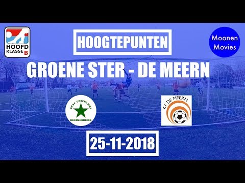 Hoogtepunten Groene Ster-De Meern 25-11-2018