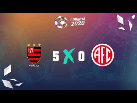 Melhores momentos de Flamengo (SP) 5 x 0 America (RJ)